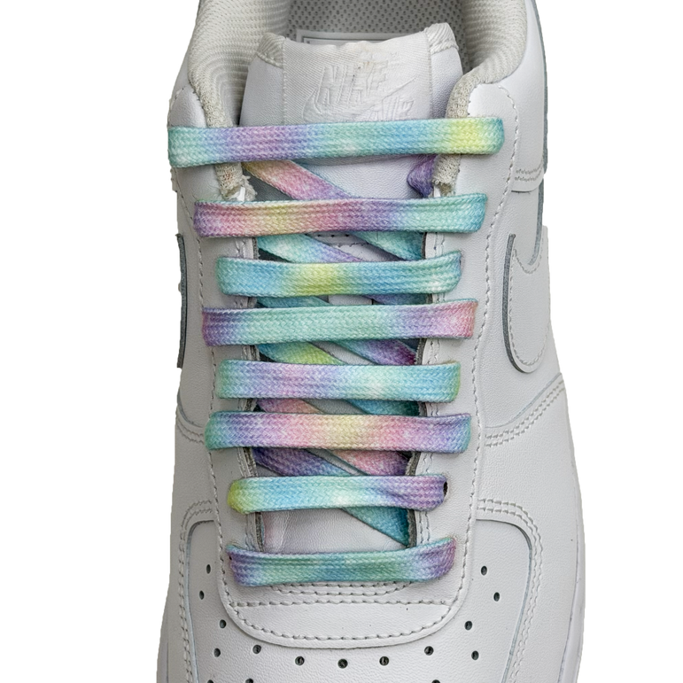 SneakerScience Tie Dye Flat Laces