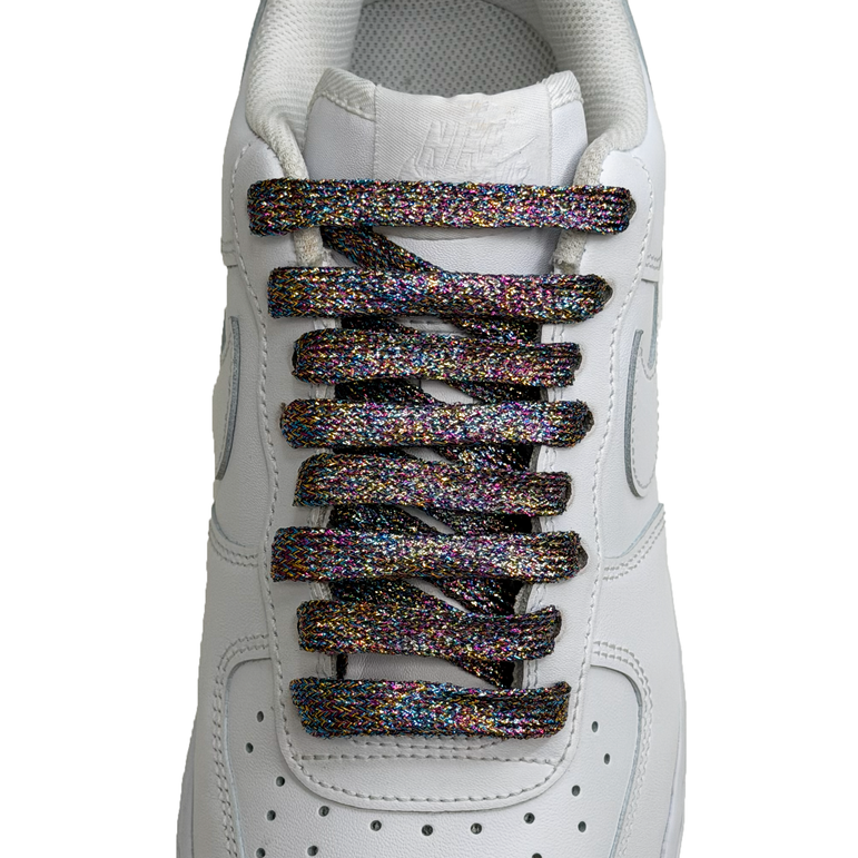 SneakerScience Glitter Flat Laces
