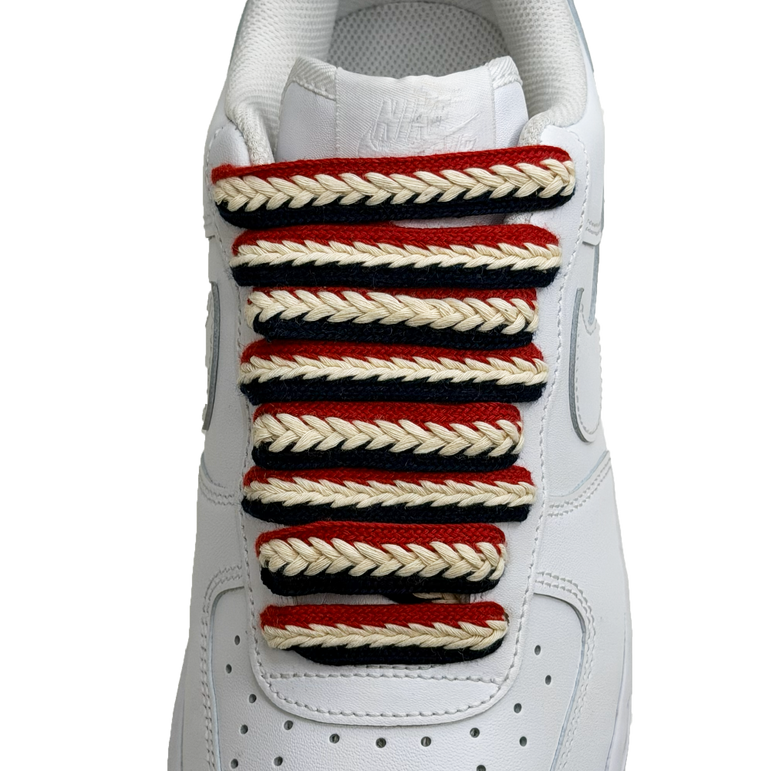 SneakerScience 15mm Wide Cotton Braid Shoelaces