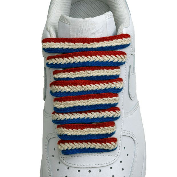SneakerScience 15mm Wide Cotton Braid Shoelaces