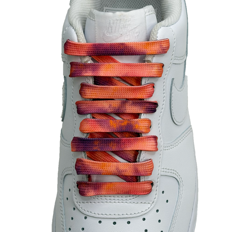 SneakerScience Tie Dye Flat Laces