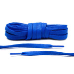 Lace Lab Waxed Flat Shoe Laces - (Royal Blue)