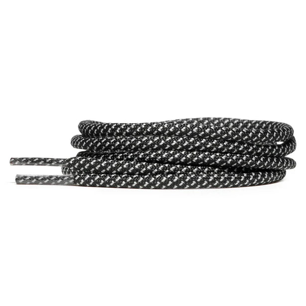 Scarpa Approach Shoe Laces - Black/Grey (Crux, Rapid, Vortex, Mojito, Rush, Mescalito, Moraine)