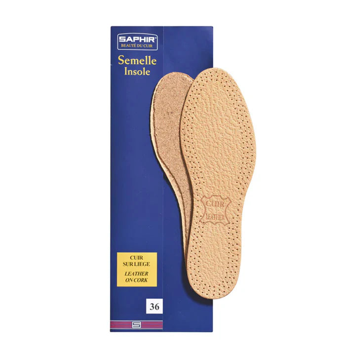Saphir Leather & Cork Insoles – Sneaker Science
