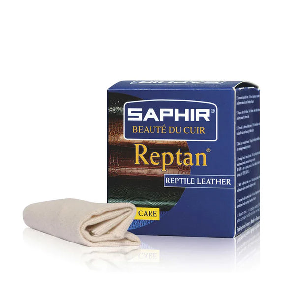 Saphir Reptan (Reptile and Marine Leather Cream) + DUSTER - 50ml
