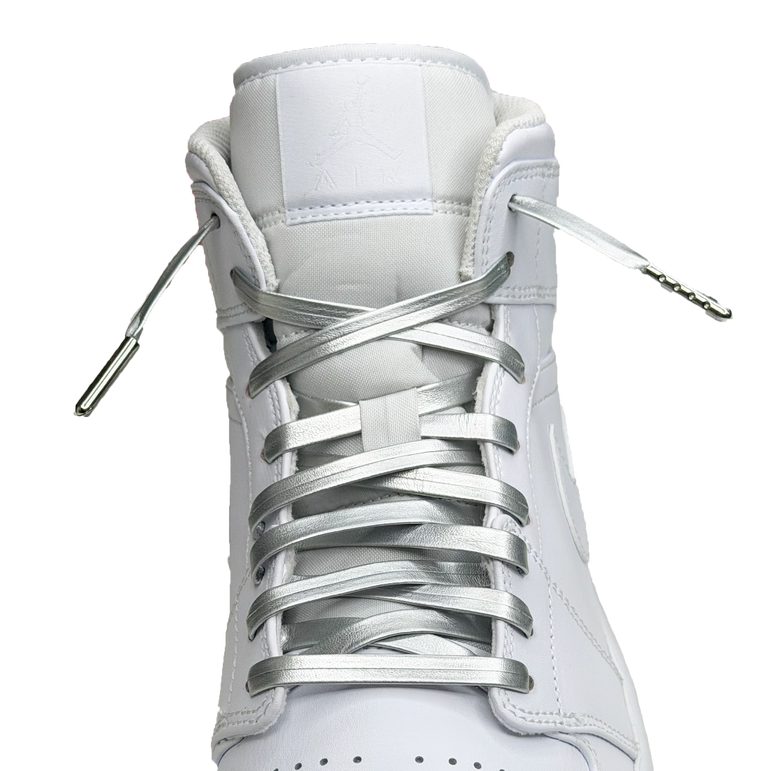 SneakerScience Leather Laces with Gold Tips