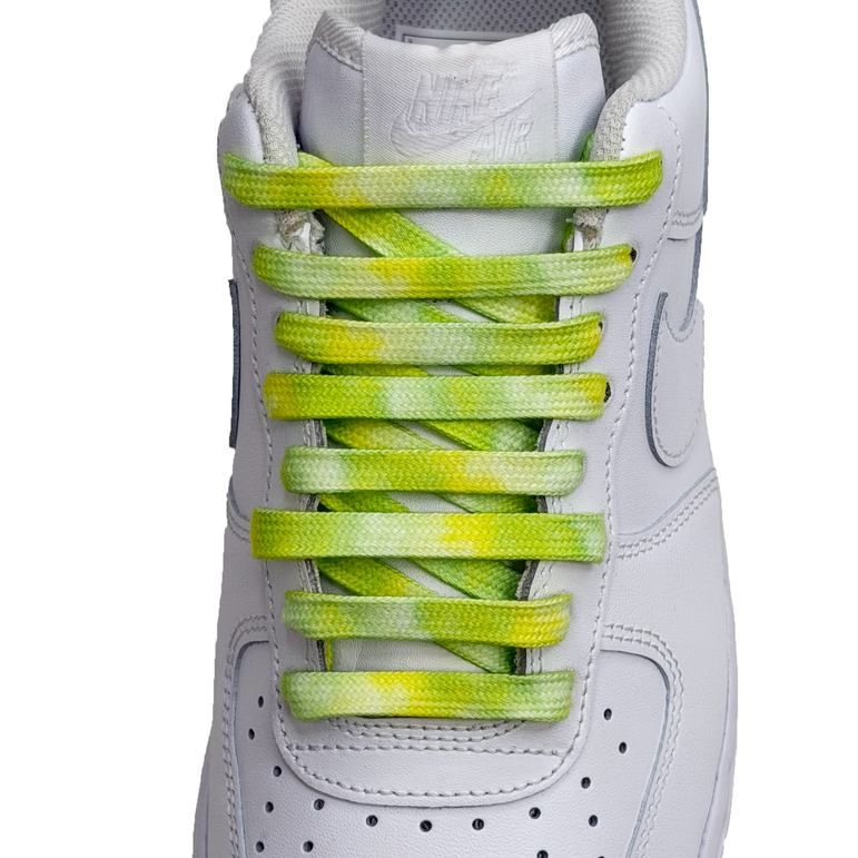 SneakerScience Tie Dye Flat Laces