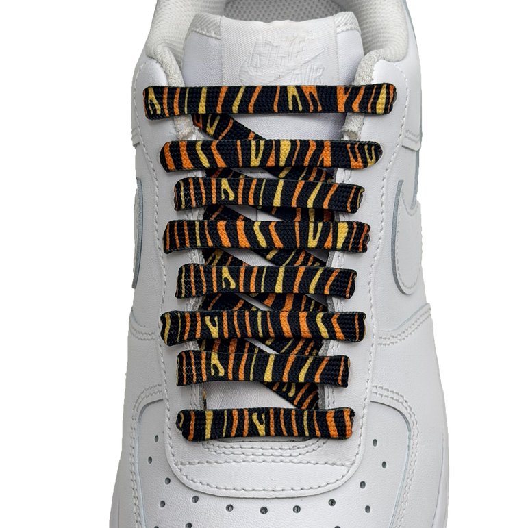 SneakerScience Animal Print Flat Laces
