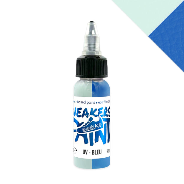SneakArts UV Reactive Paint - Blue - 30ml