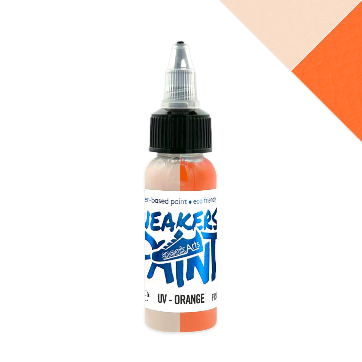 SneakArts UV Reactive Paint - Orange - 30ml