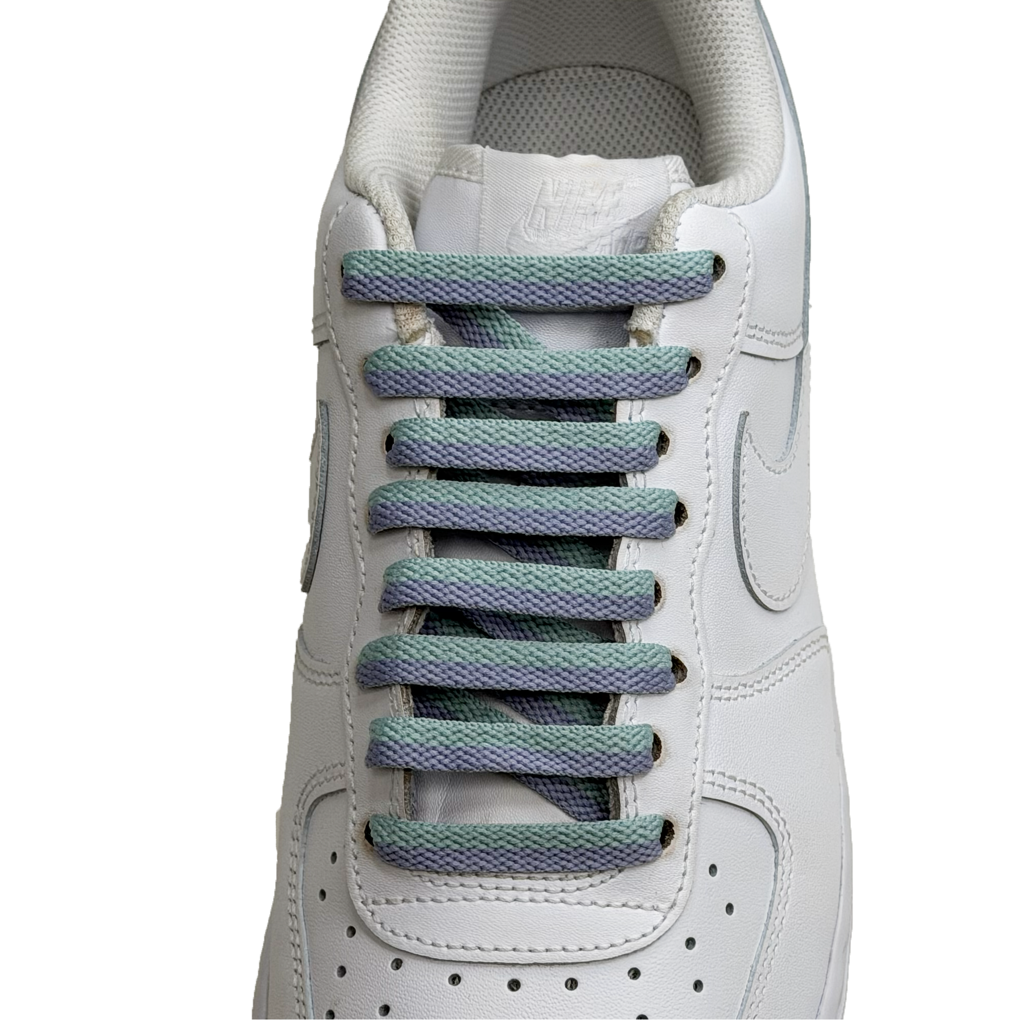 SneakerScience Splice Two Tone Flat Shoelaces