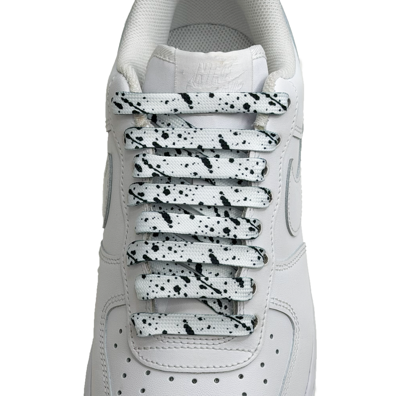 SneakerScience Splashed Flat Laces