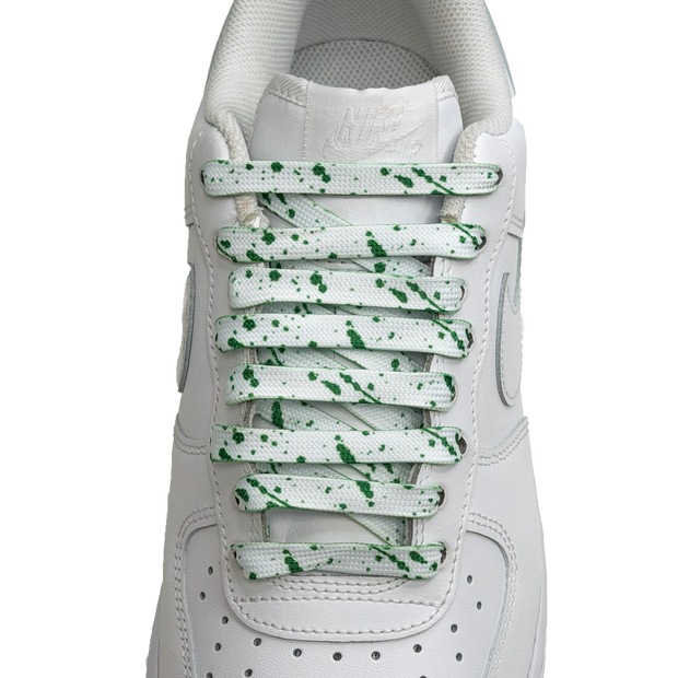 SneakerScience Splashed Flat Laces