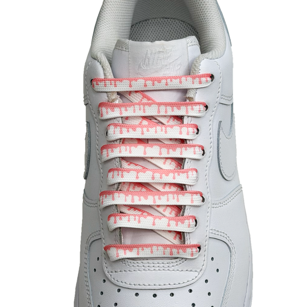 SneakerScience Paint Drip Flat Laces