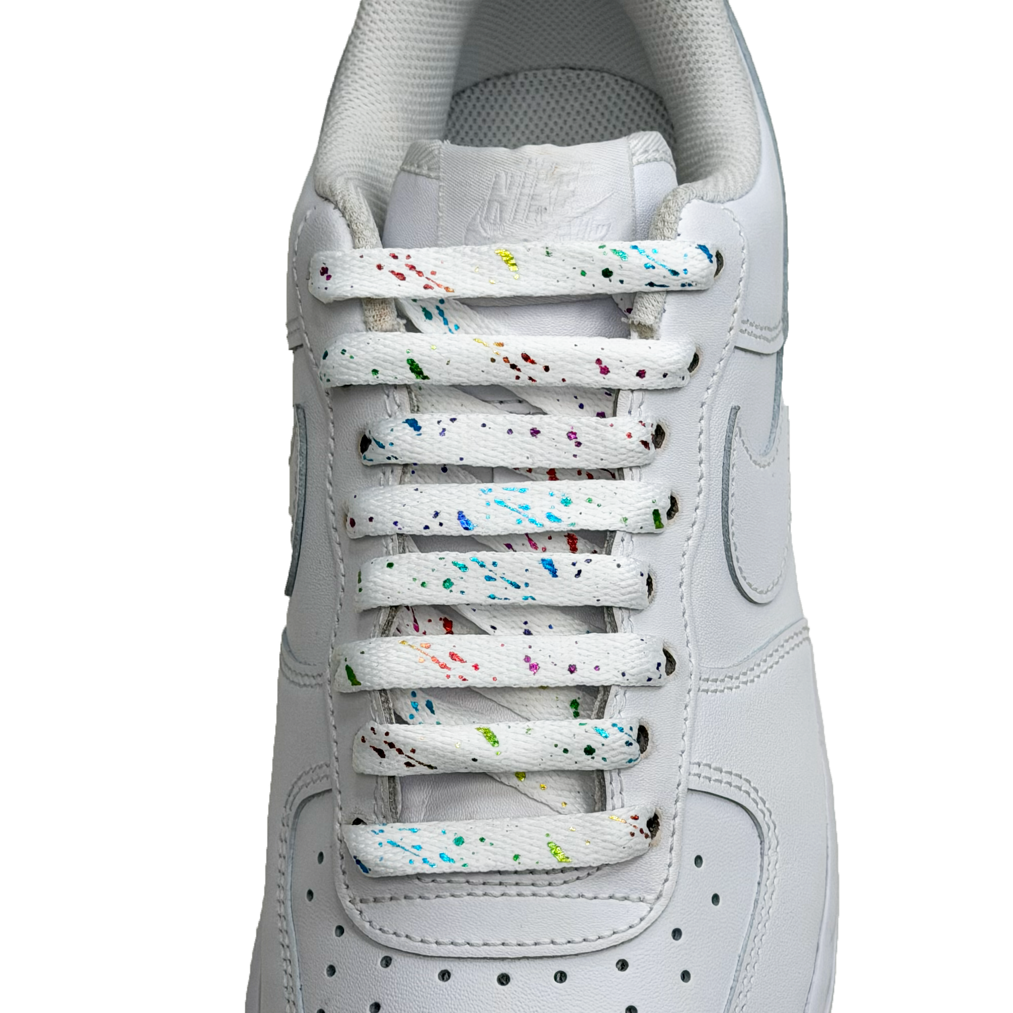 SneakerScience Splattered Flat Laces