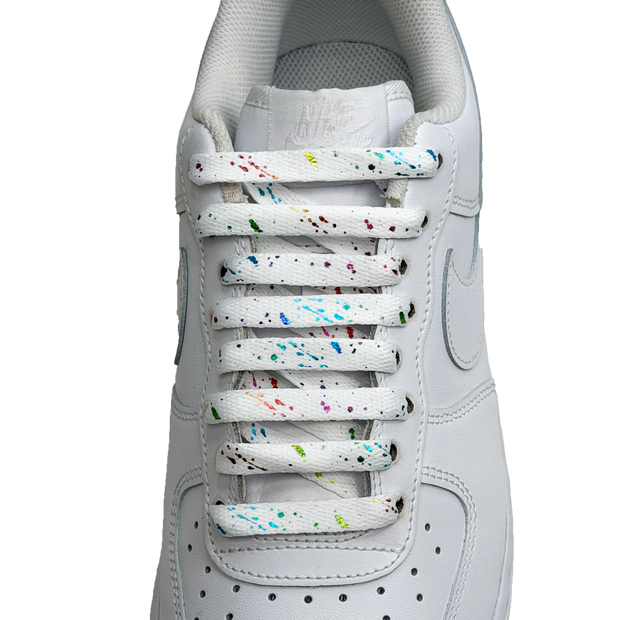 SneakerScience Splattered Flat Laces