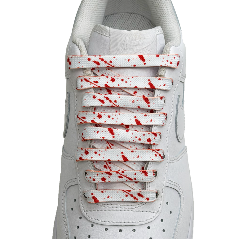SneakerScience Splashed Flat Laces