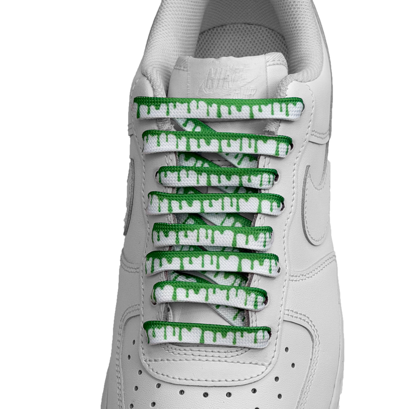 SneakerScience Paint Drip Flat Laces