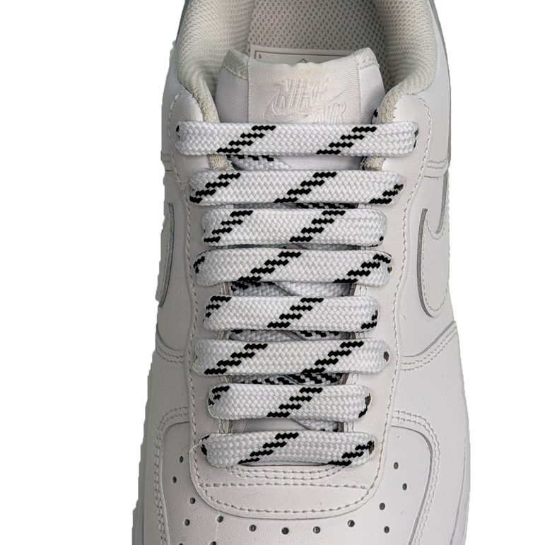SneakerScience Dash Pattern Thick Flat Shoelaces