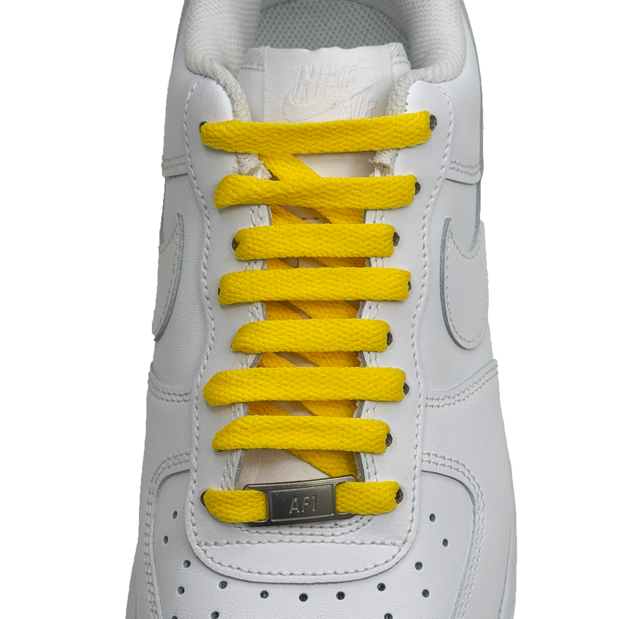 nike yellow laces