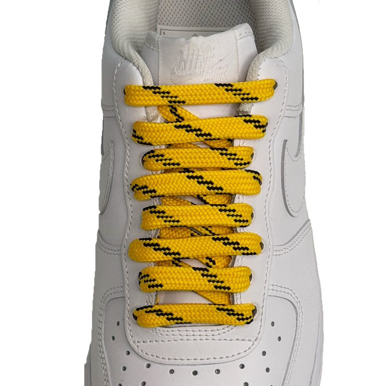 SneakerScience Dash Pattern Thick Flat Shoelaces