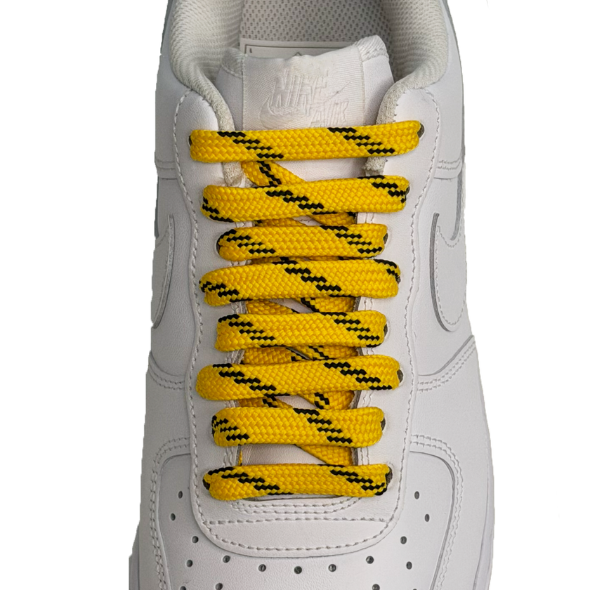 SneakerScience Dash Pattern Thick Flat Shoelaces