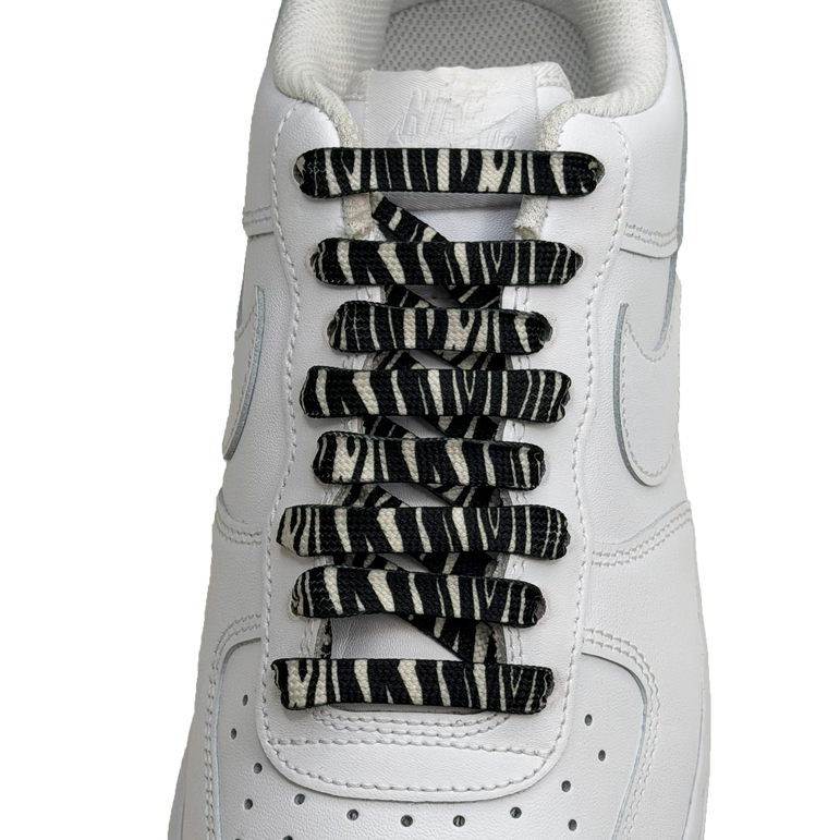 SneakerScience Animal Print Flat Laces