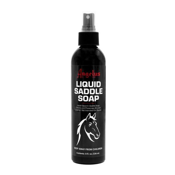 Angelus Liquid Saddle Soap Spray Bottle - 8oz