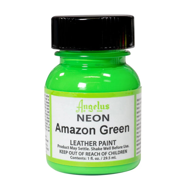 Angelus Acrylic Leather Paints (Neon) - 1oz