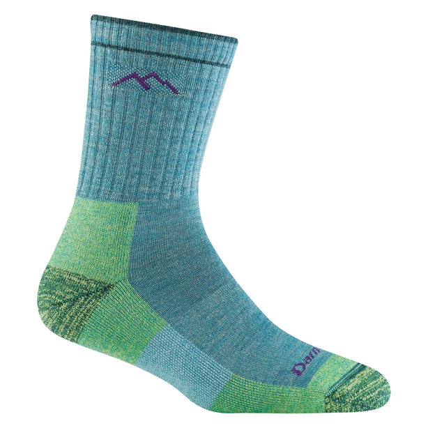 Darn Tough - Women's Hiker Micro Crew Midweight Hiking Socks (Aqua Heather)