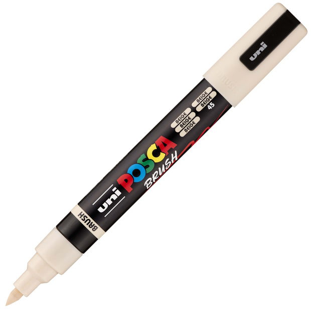 POSCA PC-5BR - Semi-Flexible Brush Tip Marker Pens
