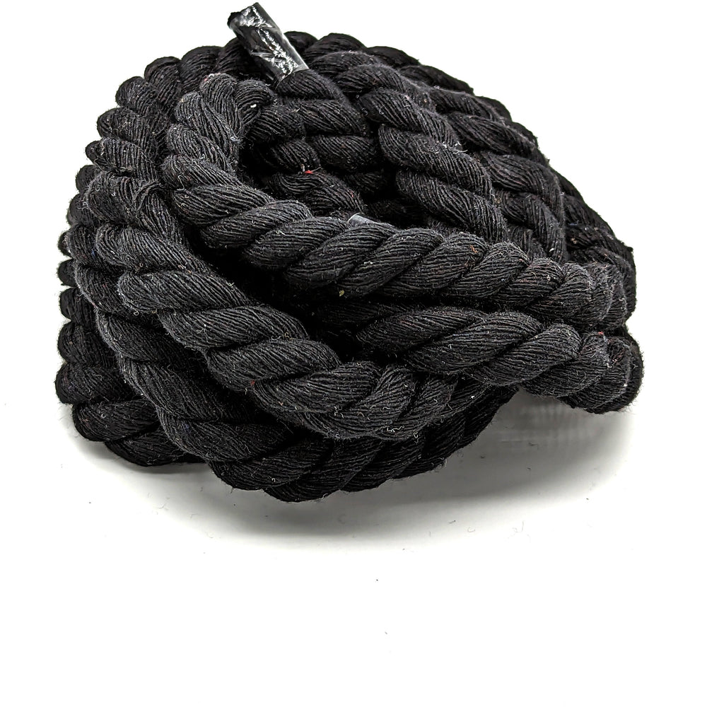 SneakerScience Super Chunky Woven Rope Laces - (Black)