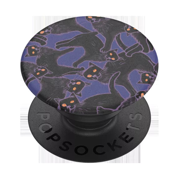 POPSOCKETS PopGrip Black Cat Crossing