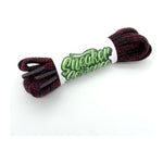 SneakerScience Hemp Rope Laces - (Black/Red)