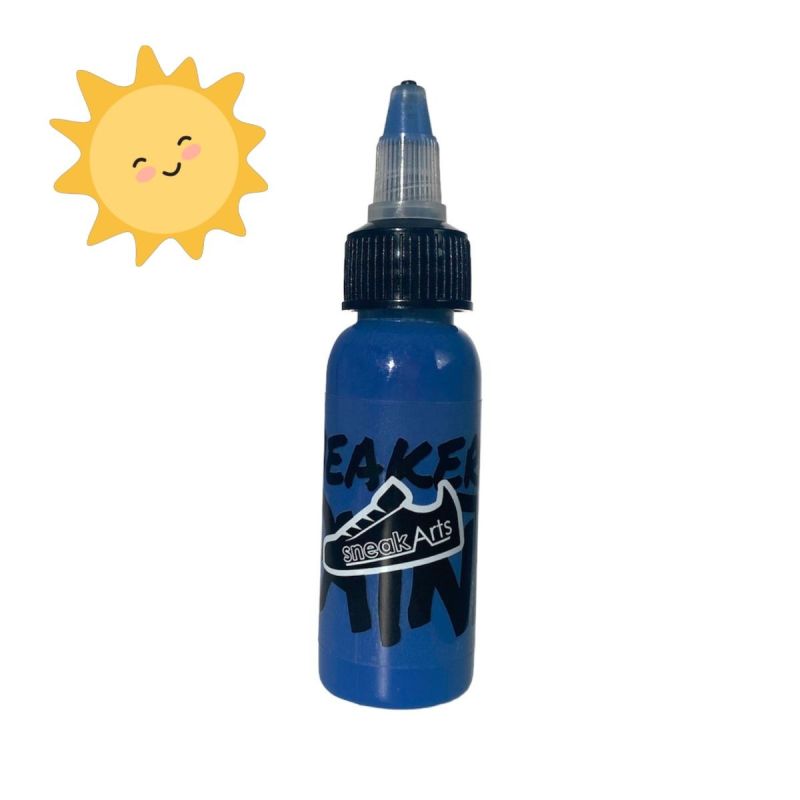 SneakArts UV Reactive Paint - Blue - 30ml