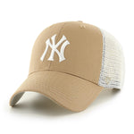 '47 Brand Branson New York Yankees Mesh Cap - Khaki