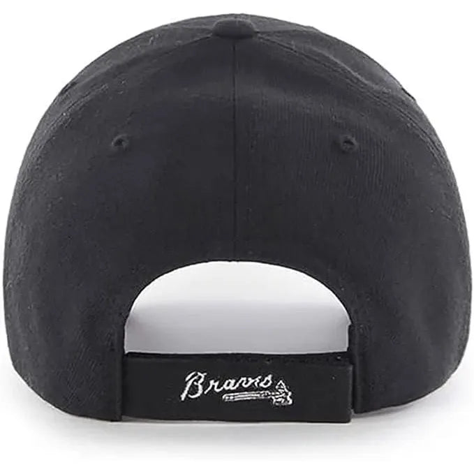'47 Brand MVP Atlanta Braves Cap - Black / White