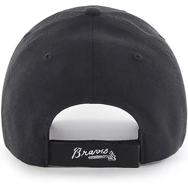 '47 Brand MVP Atlanta Braves Cap - Black / White