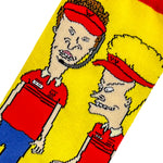 ODD SOX - Beavis & Butthead Burger World Socks