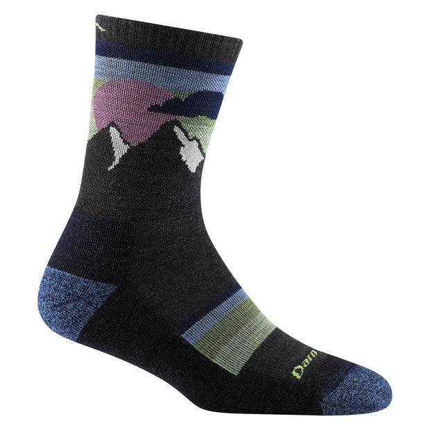 Darn Tough - Women's Sunset Ledge Micro Crew Lightweight Hiking Socks (Charcoal)