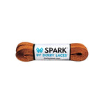 Derby Laces - SPARK Dark Copper Metallic Roller Derby Skate Laces