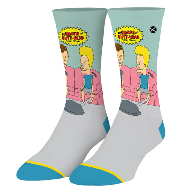ODD SOX - Beavis & Butthead Couch Socks