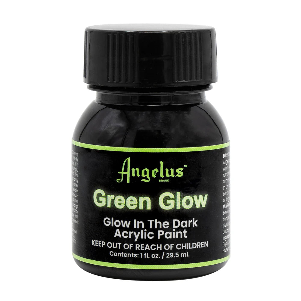 Angelus Glow In The Dark Acrylic Paint - Green Glow