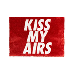 Sneaker Bath Mat - Kiss My Airs (Red)