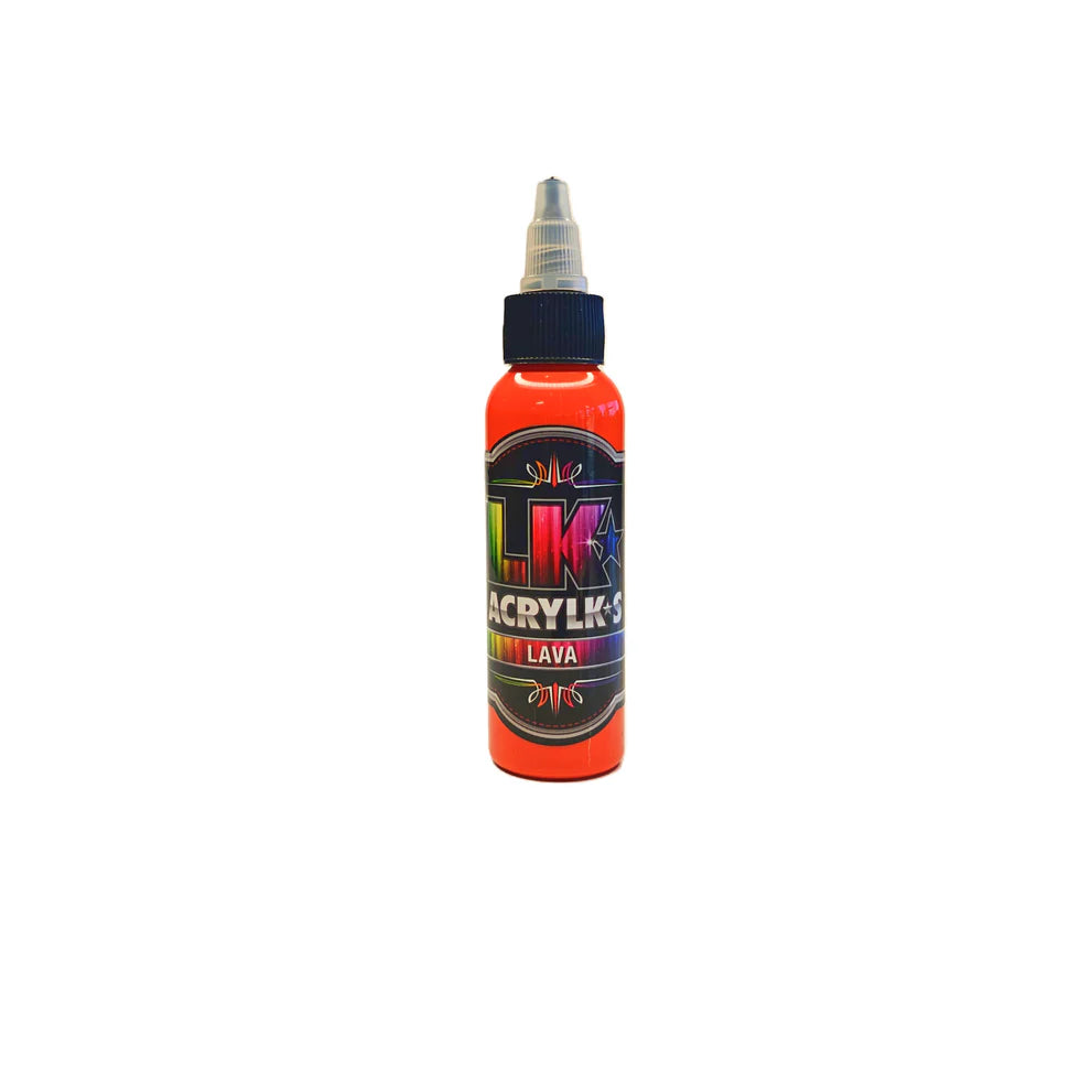 Liquid Kicks LK ACRYLKS Paint - Lava