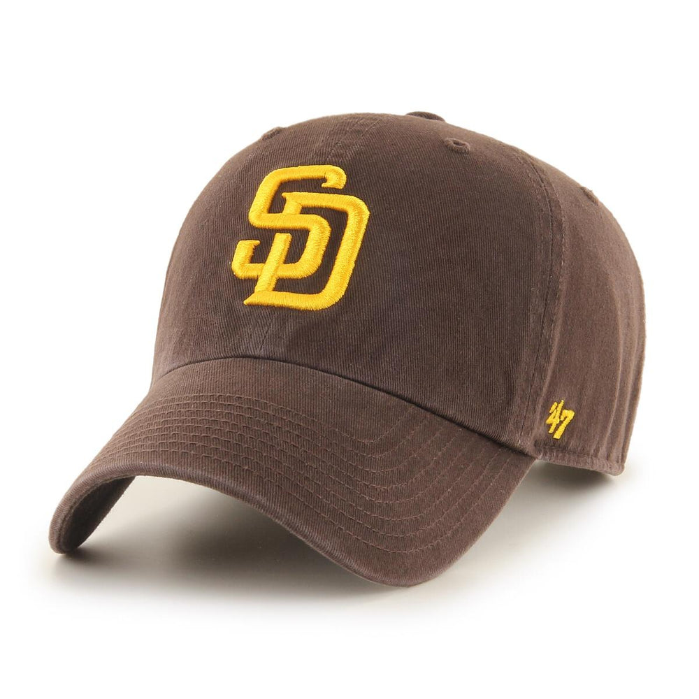 '47 Brand Clean Up San Diego Padres Cap - Brown
