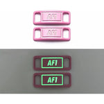 SneakerScience Glow in the Dark AF1 Lace Tags - (Pink)