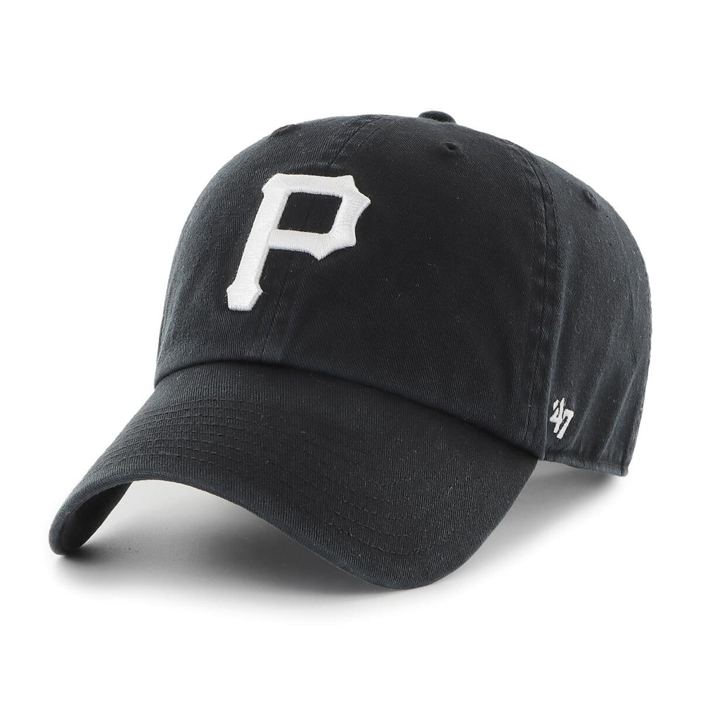 '47 Brand Clean Up Pittsburgh Pirates Cap - Black