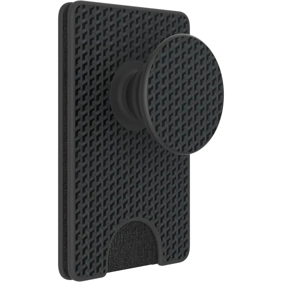 POPSOCKETS PopWallet+ Black Carbon