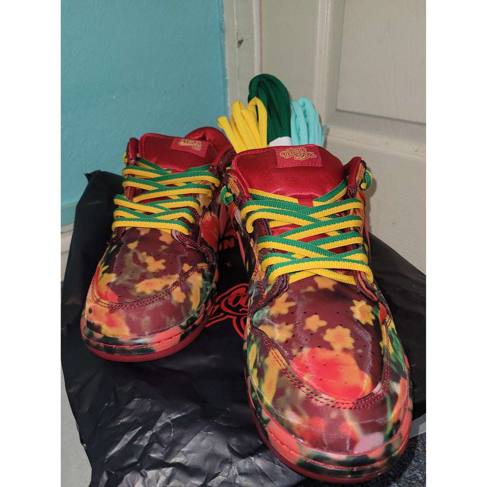 SneakerScience SB Dunk Replacement Laces - (Yellow/Green)